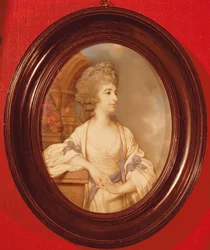 Porträt von Sarah Siddons (1755-1831) 1783
